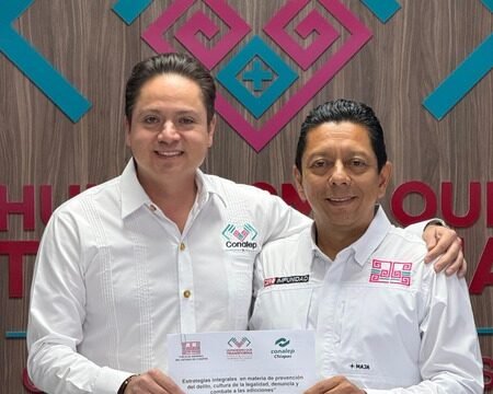 Fiscalía y Conalep Chiapas se unen para prevenir delitos y adicciones en estudiantes