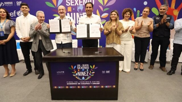 Chiapas y Unicef se unen para un futuro mejor para la niñez chiapaneca