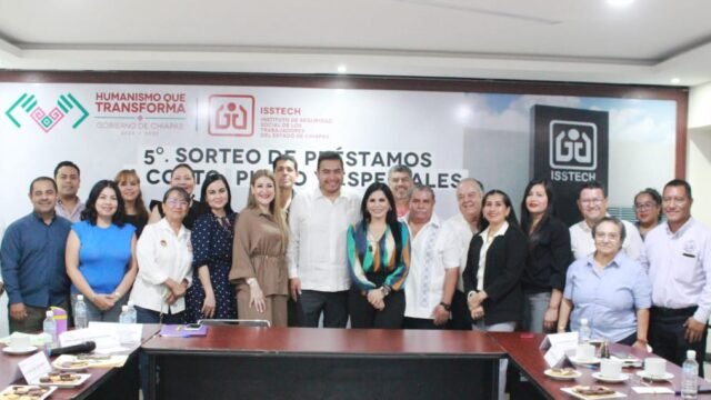 Isstech realiza 5º Sorteo de Préstamos Electrónicos por más de 40 MDP