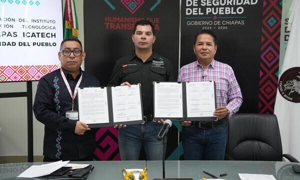 Chiapas: SSP e ICATECH colaboran para la reinserción social de personas privadas de libertad