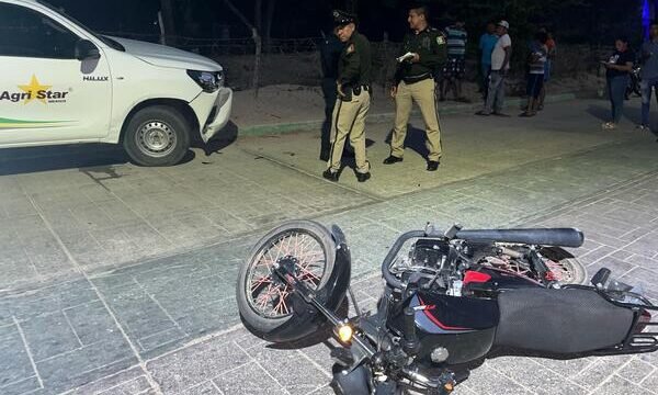 Motociclista Imprudente Resulta Herido Tras Ser Arrollado en Cintalapa