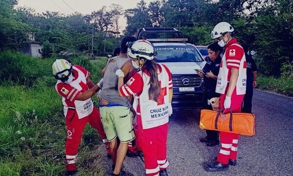 Cruz Roja atendió múltiples accidentes en carreteras de Chiapas durante Semana Santa