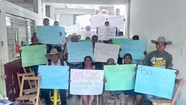 Campesinos de Ocosingo denuncian abusos en Sembrando Vida y piden remover a coordinador