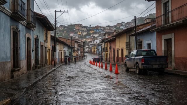 Declaran sesión permanente a Protección Civil de Berriozábal ante lluvias por tormenta Rachel