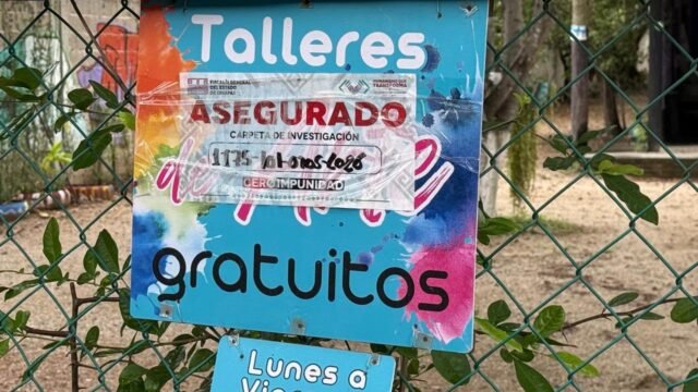 Denuncian desalojo violento del centro cultural Vientos Culturales en Tuxtla Gutiérrez