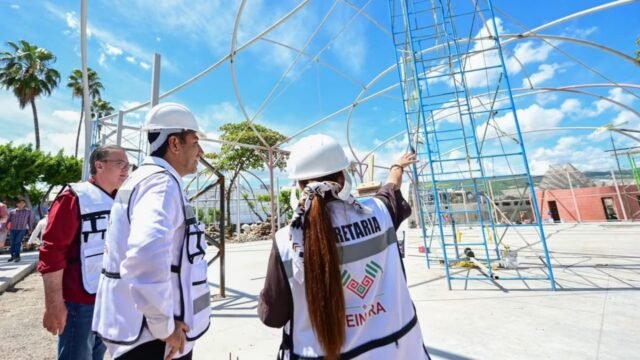 Eduardo Ramírez supervisa avances de obras viales y educativas en Tuxtla Gutiérrez