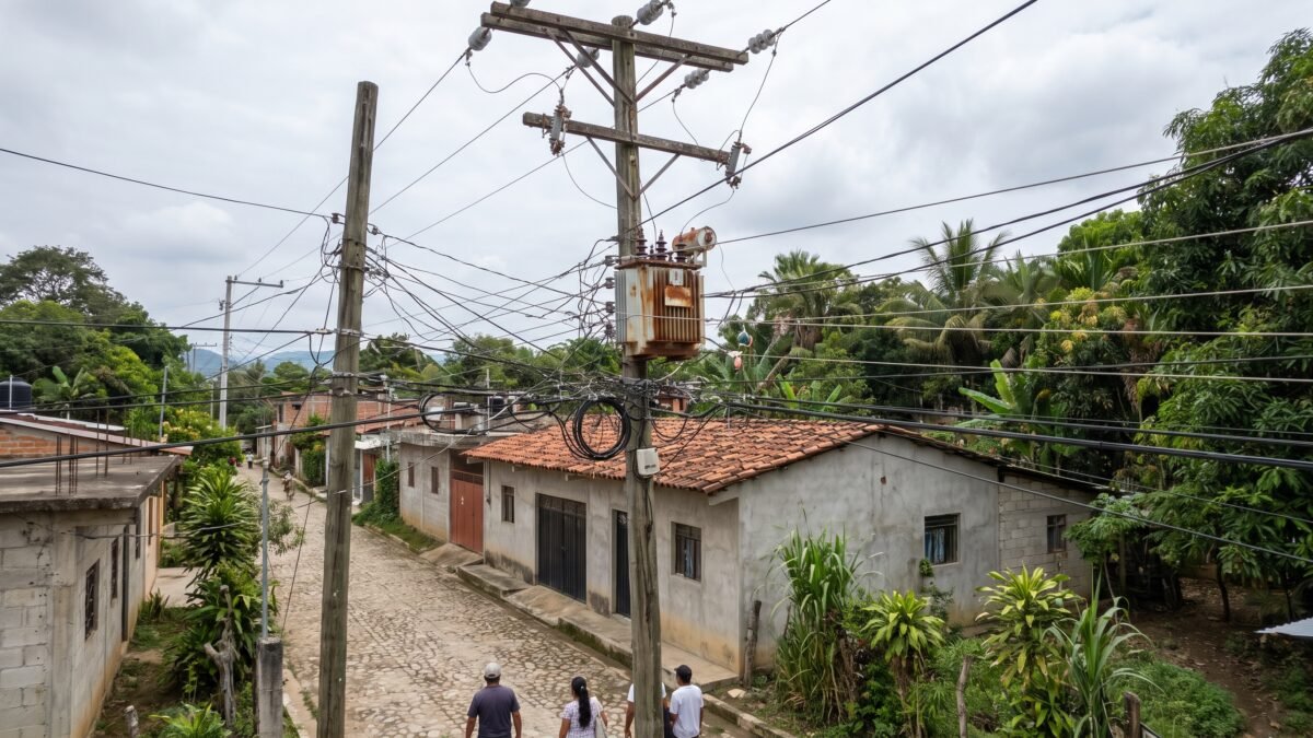 Habitantes de Teopisca denuncian apagones constantes y daños en aparatos eléctricos