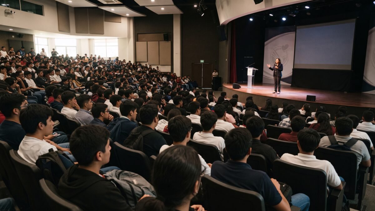 Impulsan conferencia sobre salud mental para jóvenes en Comitán