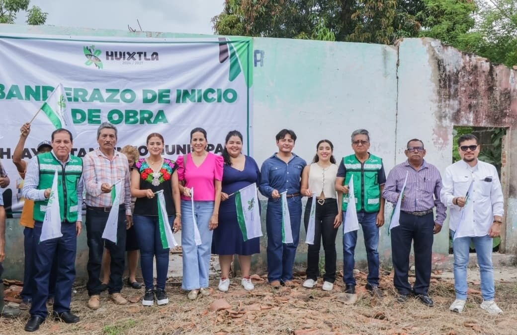 Inician construcción de dispensario médico en poblado Altamira de Huixtla