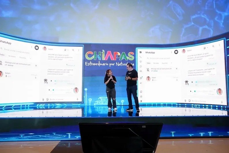 Lanzan en Chiapas asistente turístico con inteligencia artificial por WhatsApp