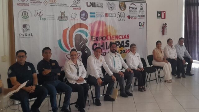 Más de 100 proyectos juveniles se presentan en ExpoCiencias Chiapas 2026 en Tapachula