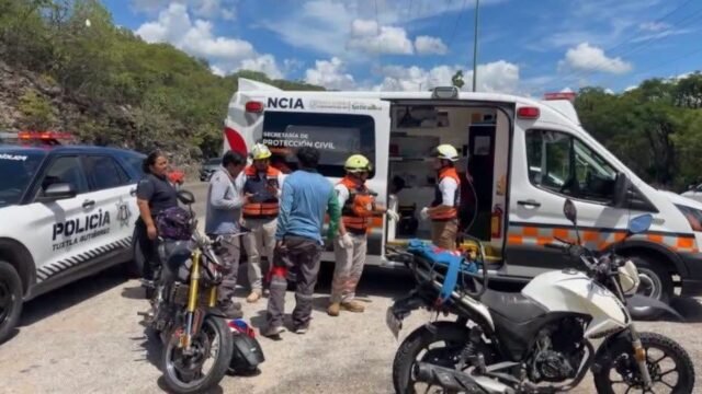 Motociclista resulta grave tras presunto choque y fuga en Libramiento Norte en Tuxtla