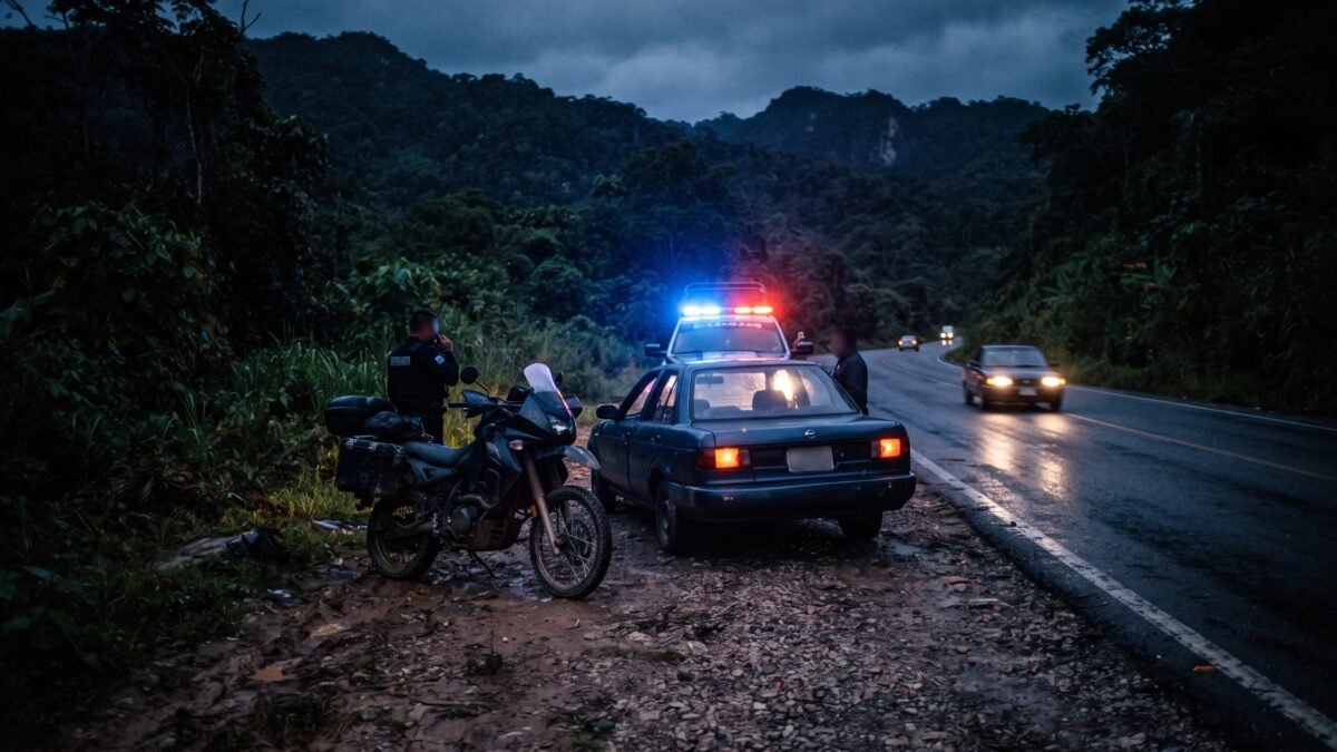 Motociclista resulta lesionado tras chocar con automóvil en Chiapa de Corzo