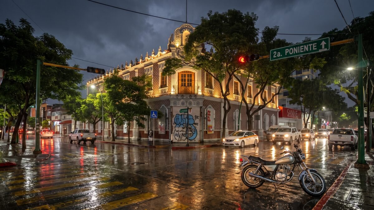 Motociclista resulta lesionado tras ser impactado por auto en libramiento Norte en Tuxtla