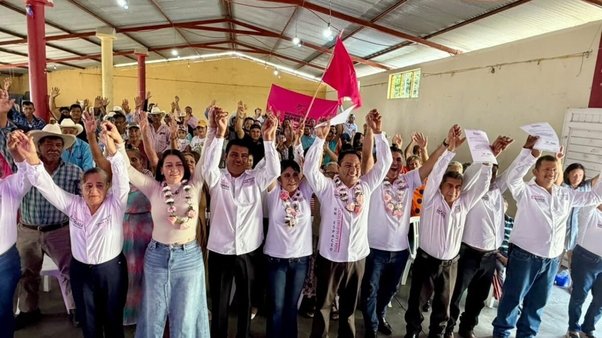 Movimiento Esperanza toma protesta a comité municipal en El Parral