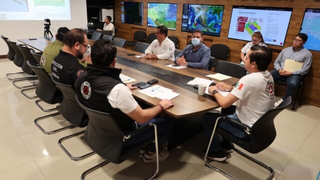 Protección Civil refuerza vigilancia en Chiapas ante pronóstico de lluvias intensas