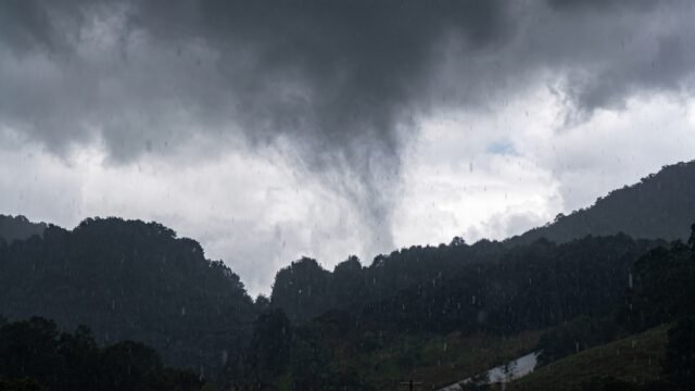 Registran tornado de montaña en San Juan Chamula sin reporte de daños humanos