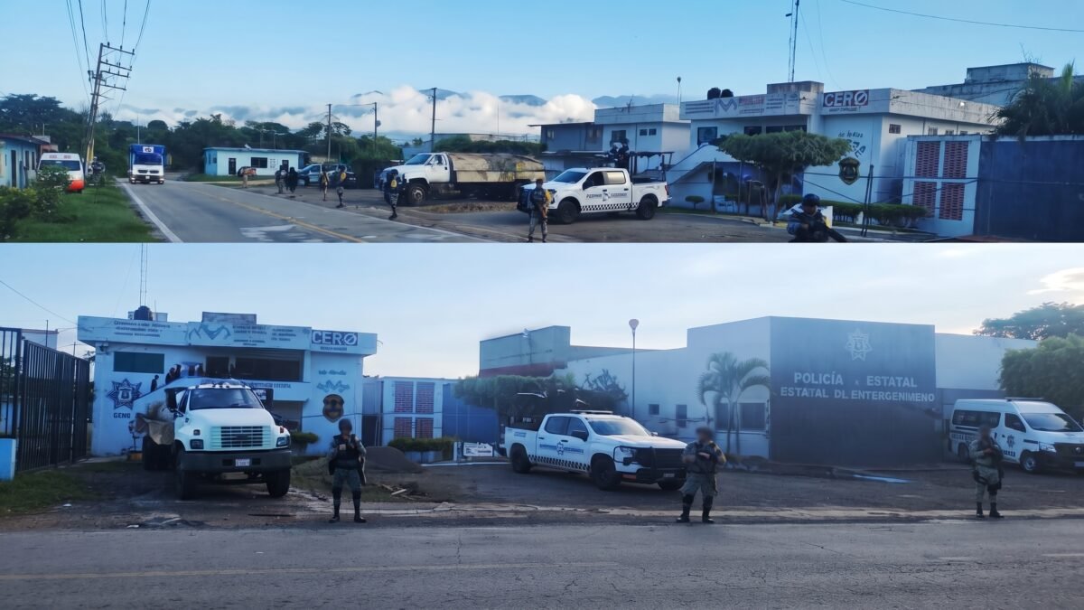 Revisan penal El Encino en Ocosingo con apoyo del Ejército Mexicano