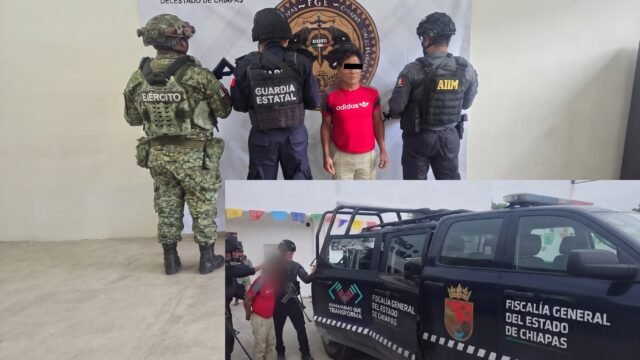 Agarran en Frontera Comalapa a Manuel N., prófugo de cuatro años por presunta agresión a menor