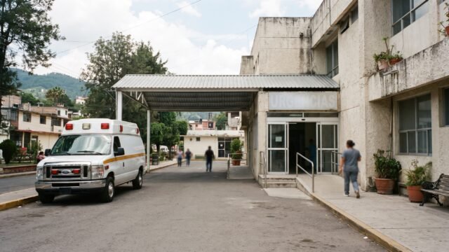 Amaneció muerto frente a urgencias: hallan a indigente sin vida afuera del Hospital General en Comitán