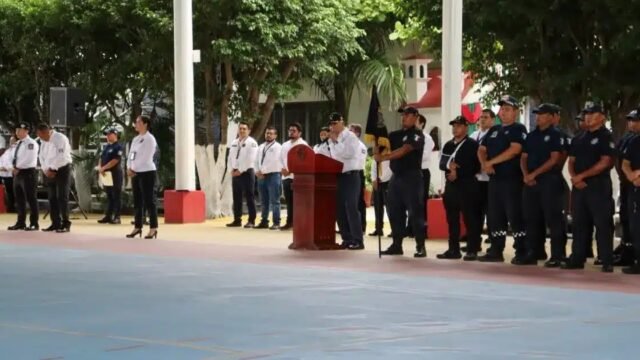 Anuncian becas para policías estatales y municipales de Chiapas en la USEPS