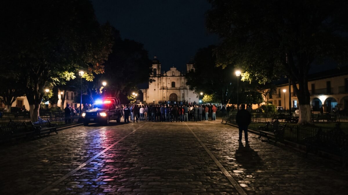 Apagan la luz y se juntan en el parque: Ostuacán quiere linchar y el gobernador pide calma