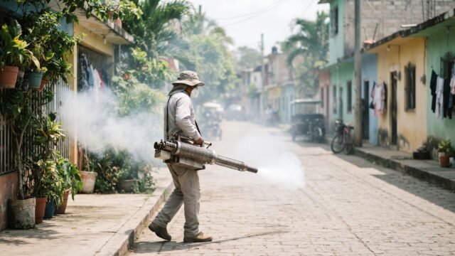 Arranca segunda etapa de fumigación contra dengue en Reforma y zona fronteriza