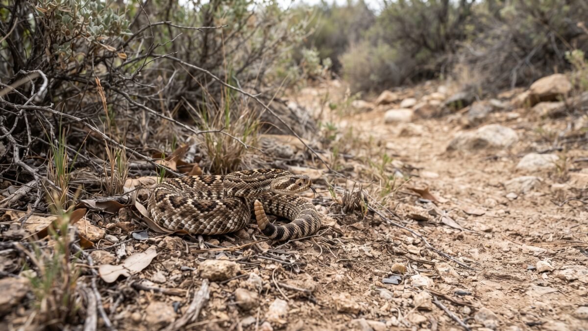 Aseguran serpiente de cascabel en el bulevar Juan Sabines de San Cristóbal