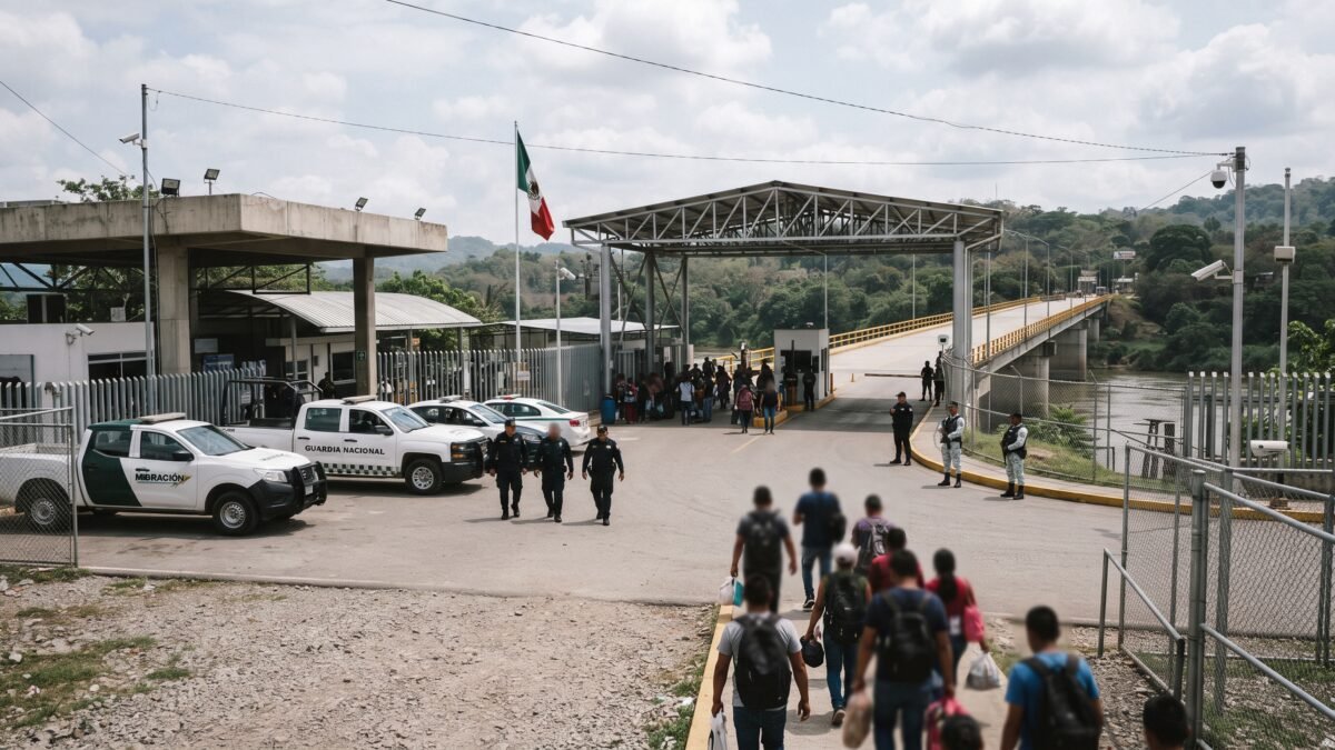 Asesores del Congreso de Estados Unidos visitan Tapachula para conocer contexto migratorio