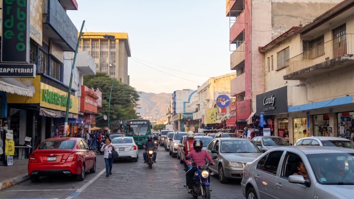 Atorados y pagando: el tráfico le cuesta 7 mil pesos al año a cada tuxtleco en transporte público
