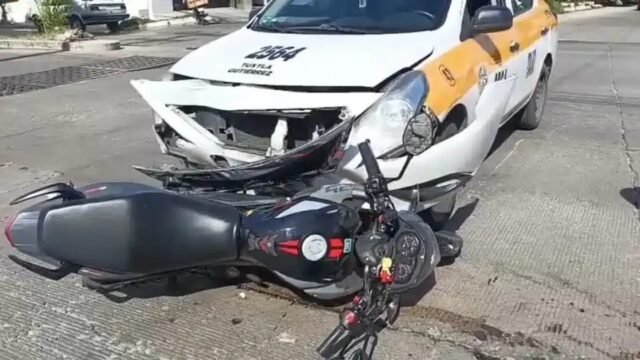 Aumentan hasta 60% los accidentes viales por lluvias en Tuxtla Gutiérrez