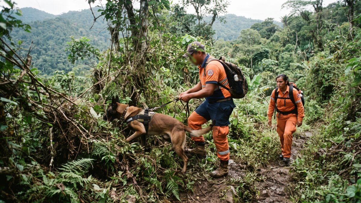 Buscan a dos jóvenes en Chiapa de Corzo con unidad canina y georradar