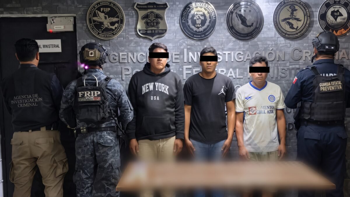 Cae el Chino y el Wero con 188 bolsas de cristal en Cintalapa