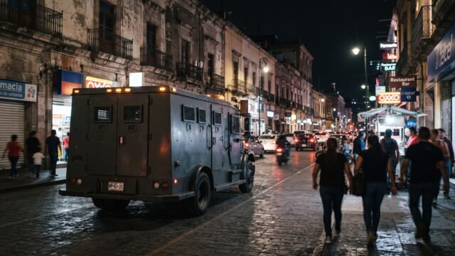 Camioneta de valores atropella a mujer en el centro de Tapachula