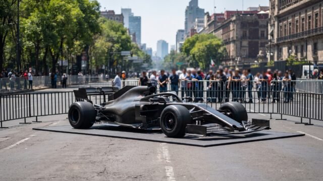 Checo Pérez realizará recorrido en Paseo de la Reforma previo al Gran Premio de México