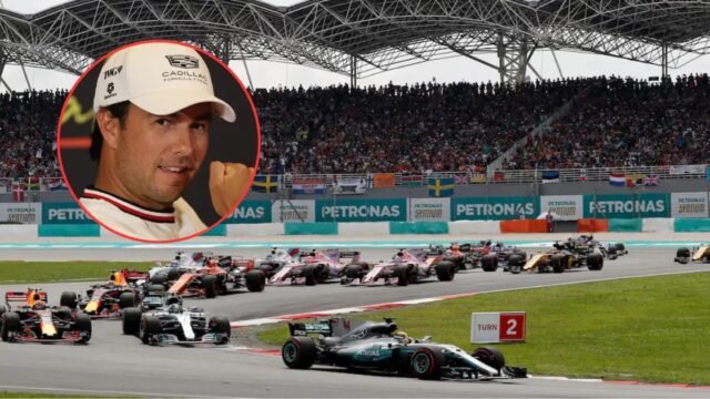 Checo Pérez termina en el sitio 19 en el Gran Premio de Baréin pasado por lluvia