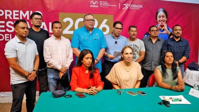 Chiapas ya tiene inmortales: cuatro atletas y un entrenador conquistan el Premio Estatal del Deporte 2026