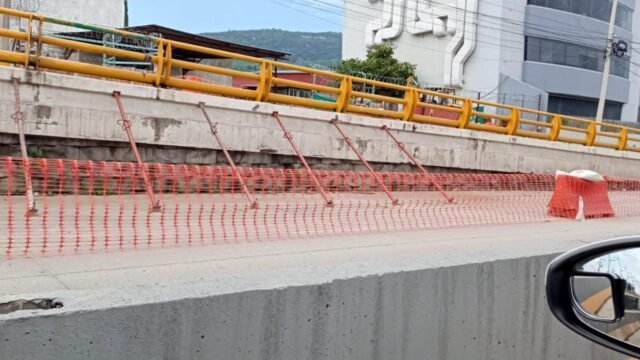 Cierran parcialmente Libramiento Sur por riesgo de colapso en Tuxtla Gutiérrez