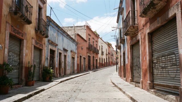 Cierre de negocios se agudiza en Tapachula y alcanza a bancos y comercios del centro
