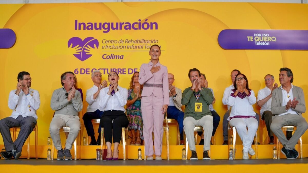 Claudia Sheinbaum inaugura CRIT Teletón en Colima con atención para 700 menores