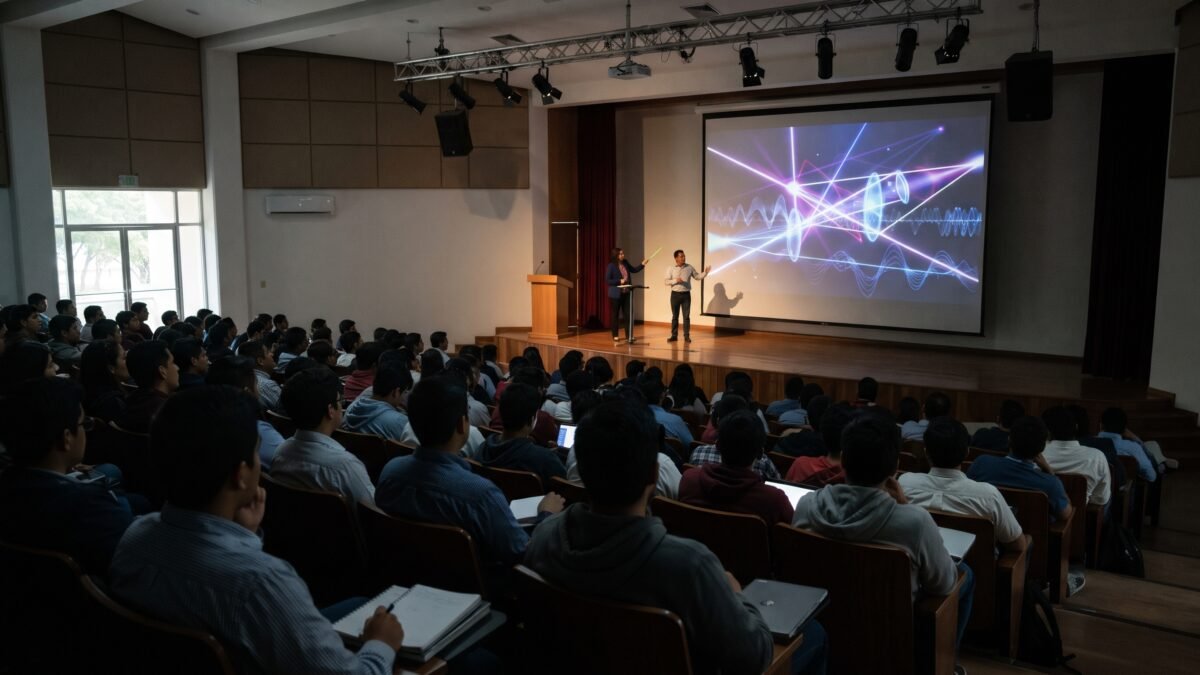 Con luz, IA y cuántica: Tec Tuxtla reúne a expertos en encuentro mundial de óptica