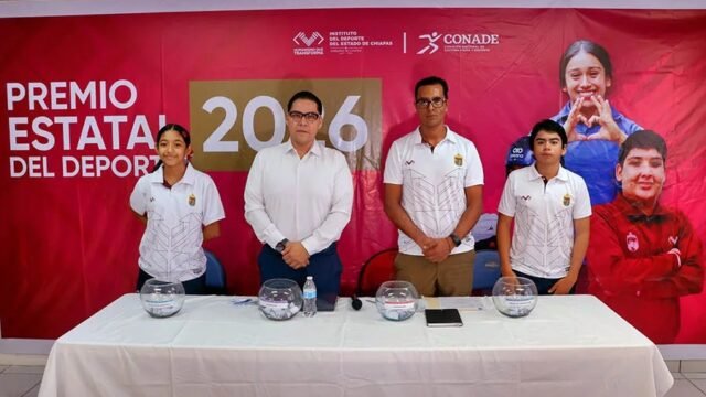 Conforman jurado calificador del Premio Estatal del Deporte 2026 en Chiapas