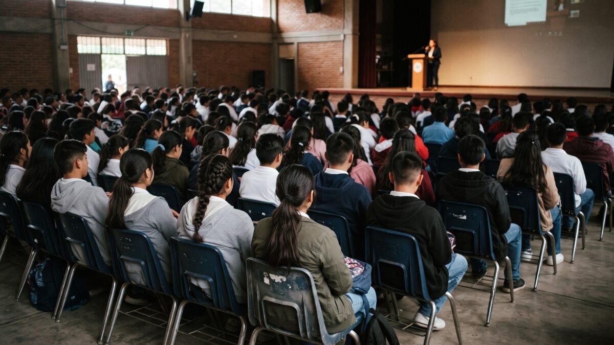 Contra las drogas desde el salón: Cecytech y Fiscalía llevan prevención a 15 municipios de Chiapas
