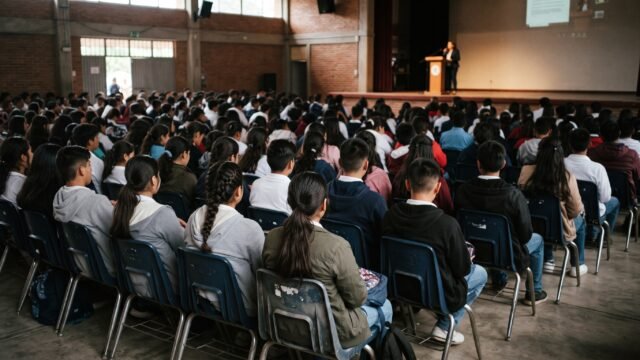 Contra las drogas desde el salón: Cecytech y Fiscalía llevan prevención a 15 municipios de Chiapas