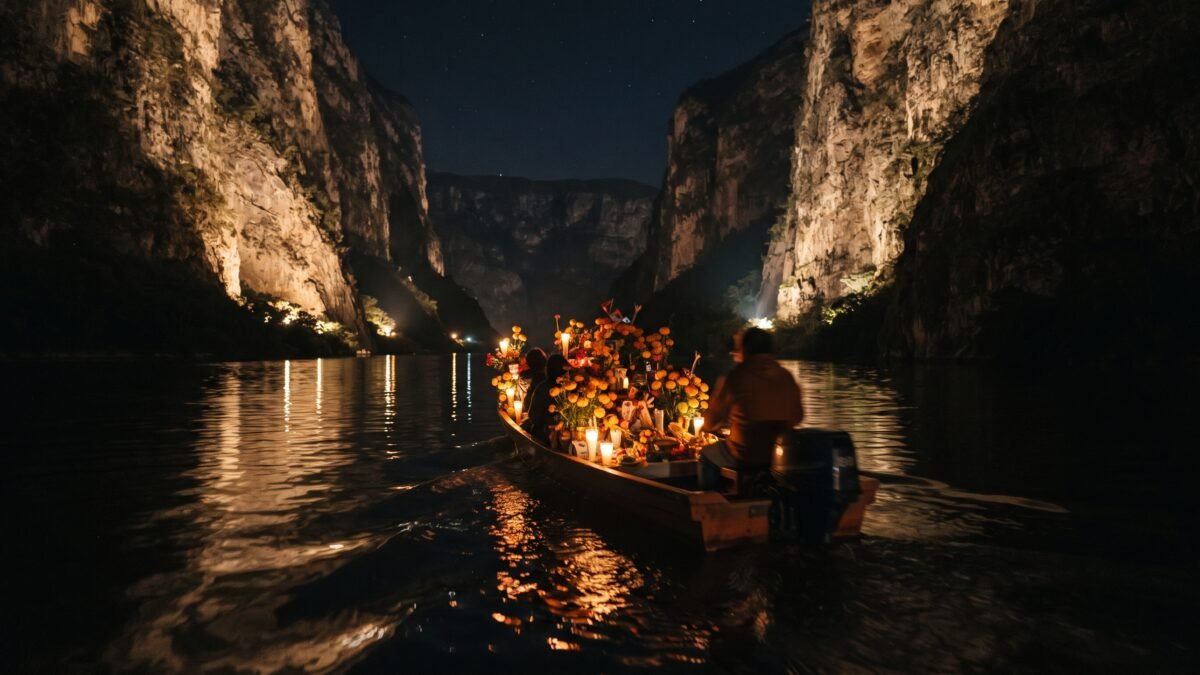 Convierte Nandanda al Cañón del Sumidero en travesía nocturna gratis de Día de Muertos