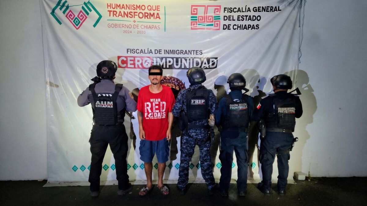 Creyó que en Tapachula se perdía su rastro: cae guatemalteco buscado por homicidio