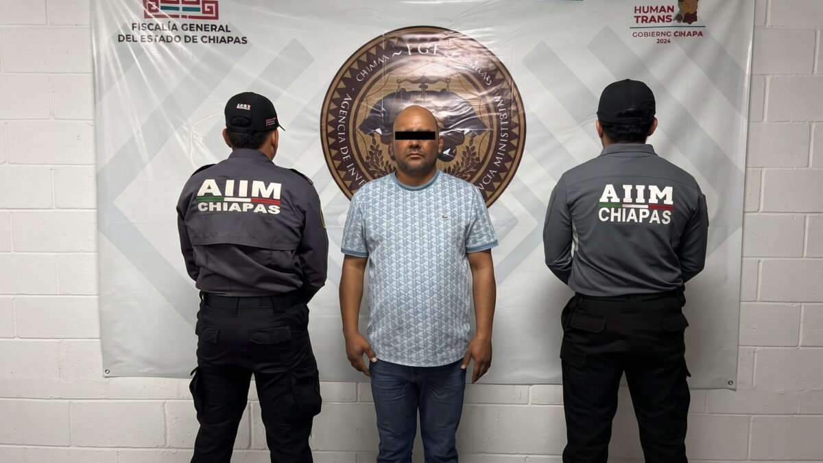 Dejó la obra tirada desde 2022 y ya no contestó ni el teléfono: cae Luis N. en Comitán