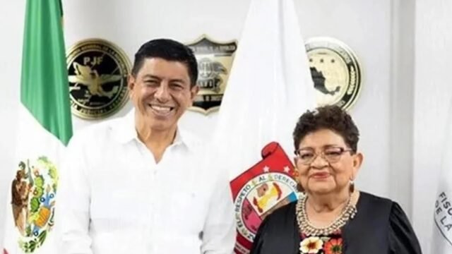 Denuncian ante la FGR al gobernador de Oaxaca, Salomón Jara, por delincuencia organizada