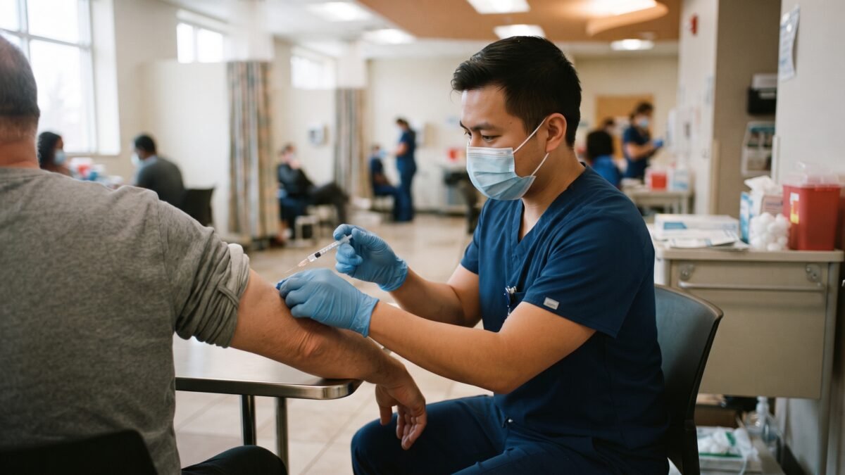 Descartan brote de enfermedades respiratorias e inician vacunación en Chiapas