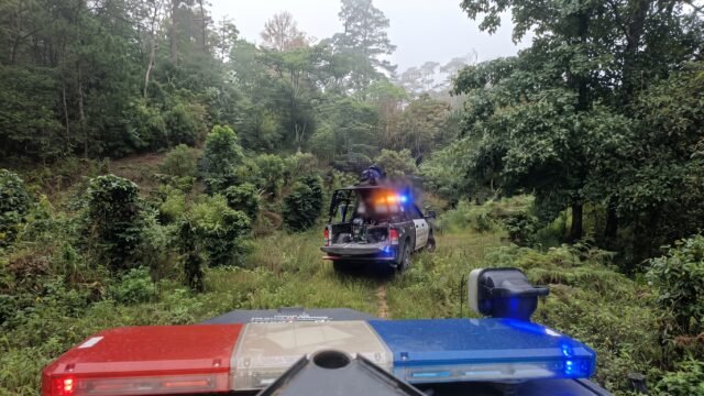 Despliegan operativo por reporte de personas desconocidas en Monte Sinaí II, Cintalapa